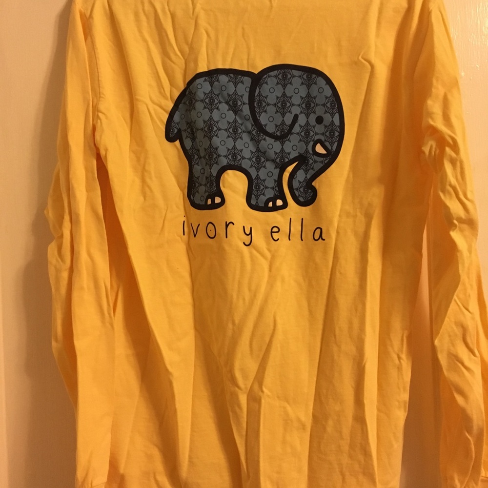 Long sleeved Ivory Ella tshirt